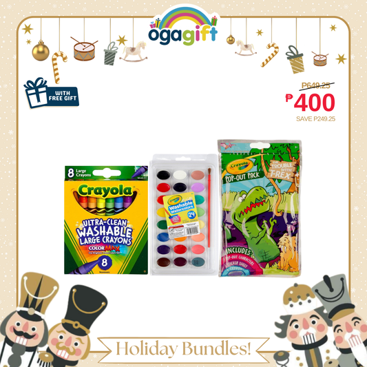 Ogagift Bundle Washable Crayon + Paint + VC Ogalala Gift 3