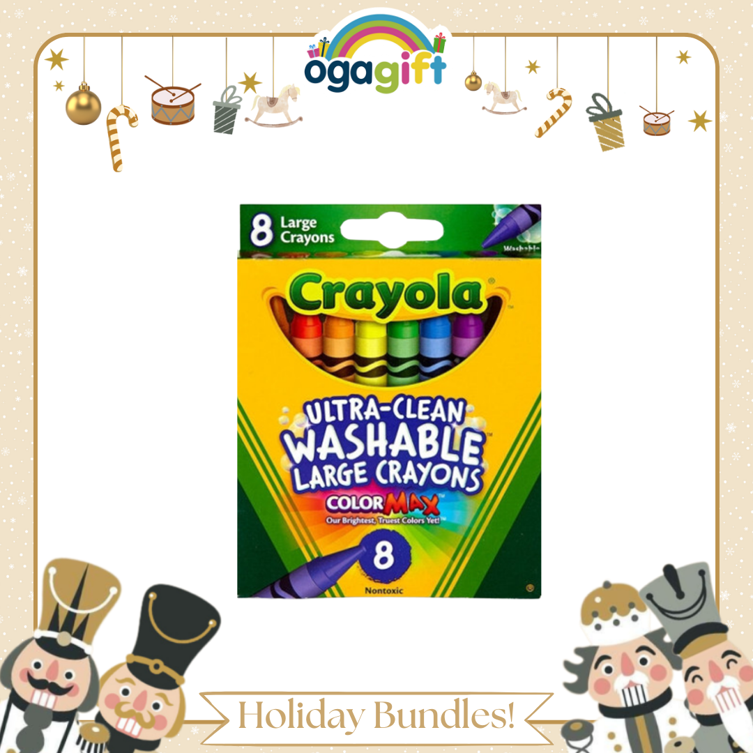 Ogagift Bundle Washable Crayon + Paint + VC Ogalala Gift 3