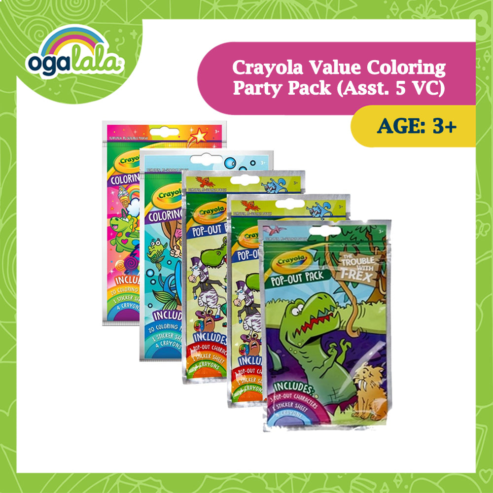 Crayola Value Coloring Party Pack (Asst. 5 VC)