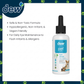 Ogapets Dew Pet Eye Drops 65ml Pure Mineral, Antibacterial, Hypoallergenic, Non-irritant, Vegan Friendly, Non-toxic, & No-Rinse Formula for Daily Care