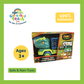 DINO STATE Free-Wheel Dinosaur Carrier Truck Playset with 6 Dinos & Accessories