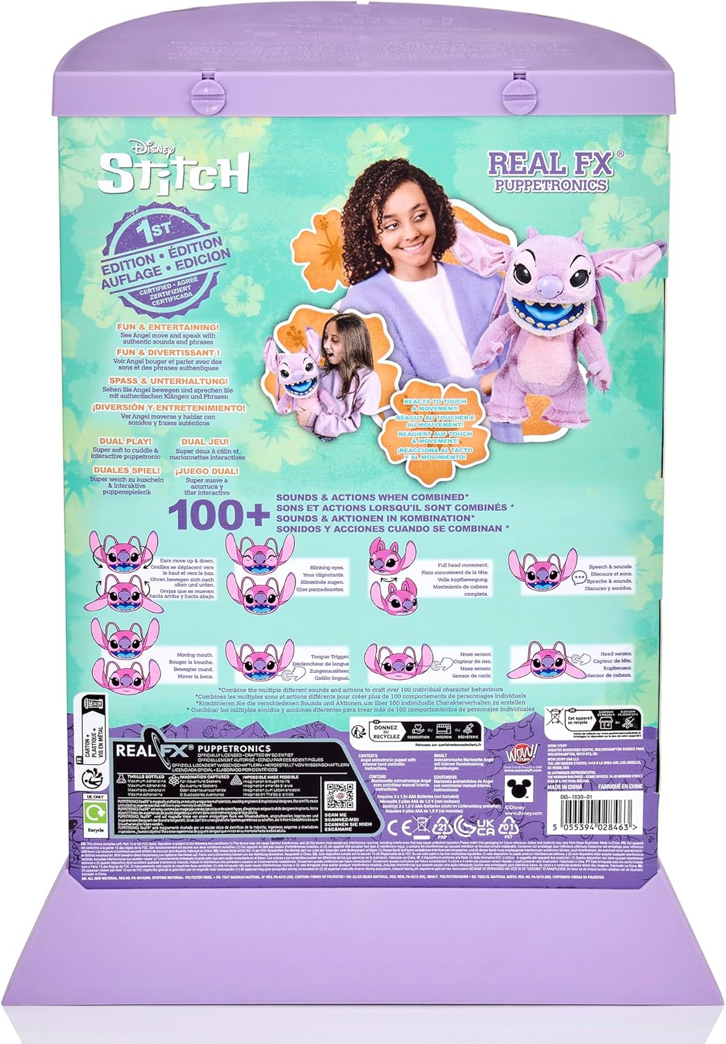 Disney Angel 18" Puppetronics Real FX