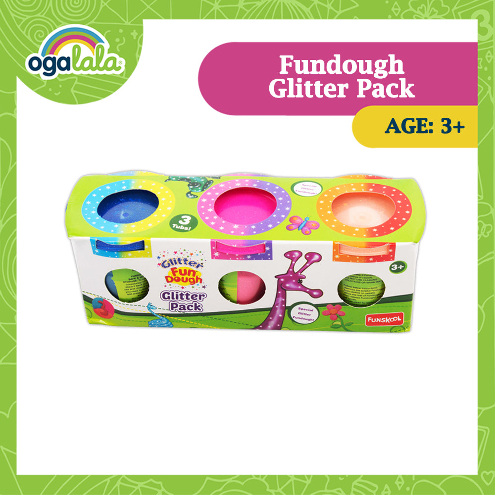 GLITTER PACK DOUGH SET