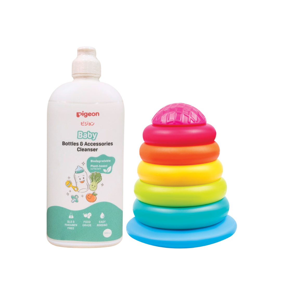 STACKING A RING + BOTTLE CLEANSER 500ML