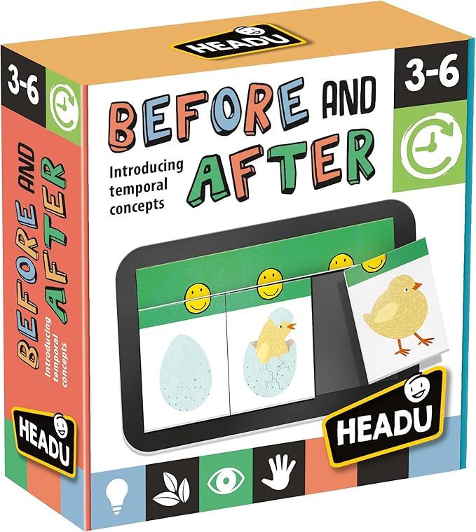 Headu Before and After Children's Educational Game to Learn The First Temporary Concepts