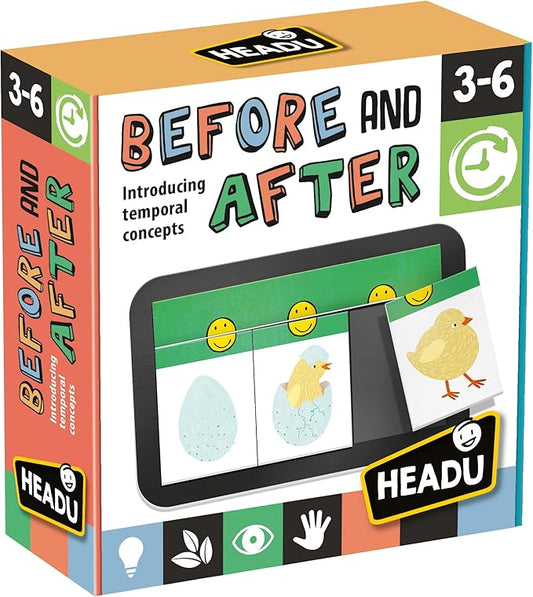 Headu Before and After Children's Educational Game to Learn The First Temporary Concepts