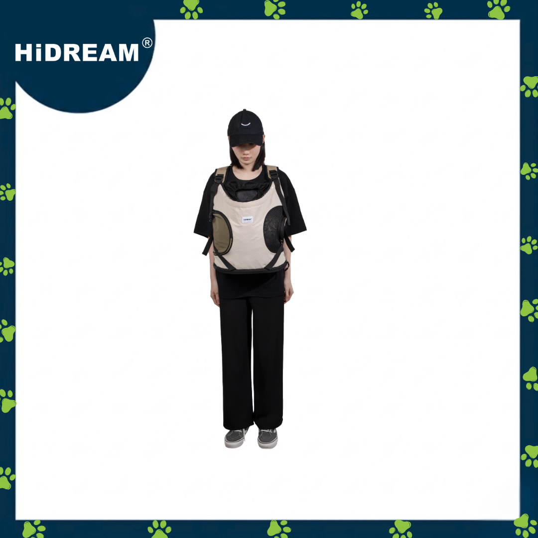 HiDREAM Pet Front Hugging Tote Backpack (Light)