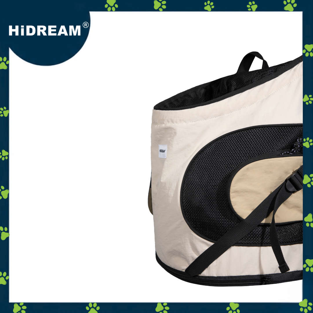 HiDREAM Pet Front Hugging Tote Backpack (Dark)