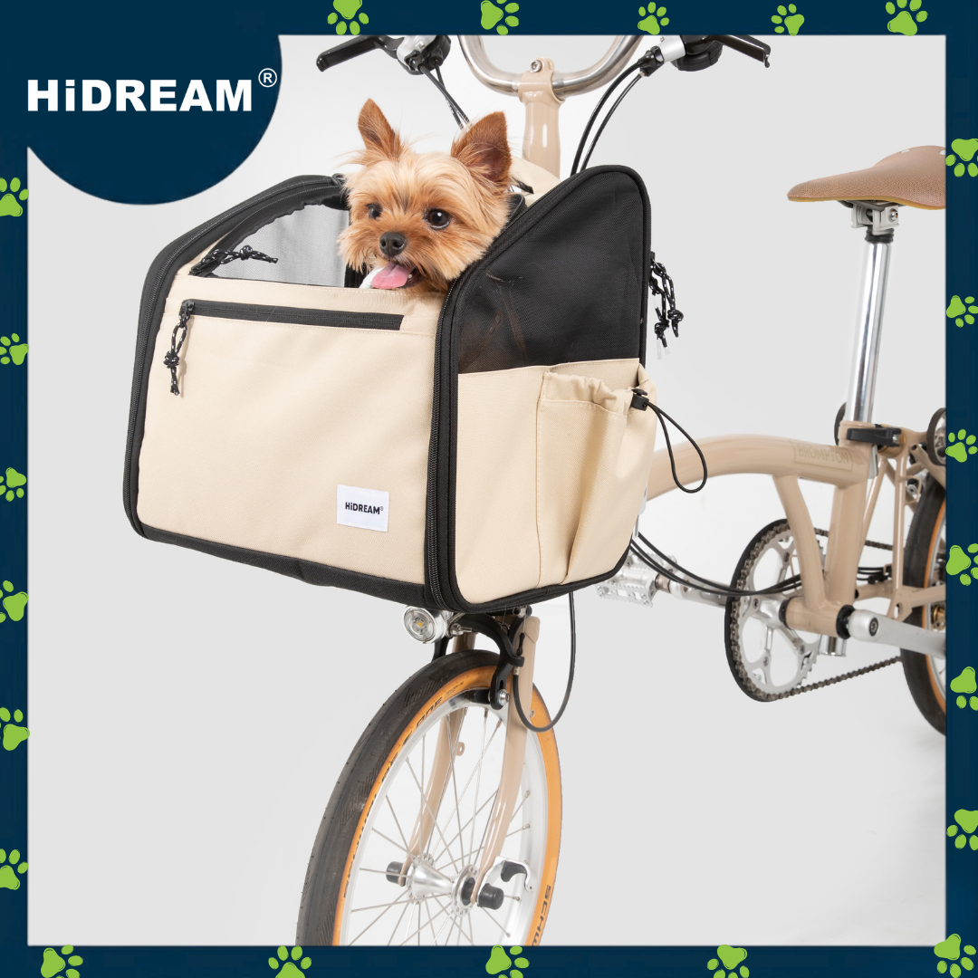 HiDREAM Pet Bag For Bicycle (available crossbody)