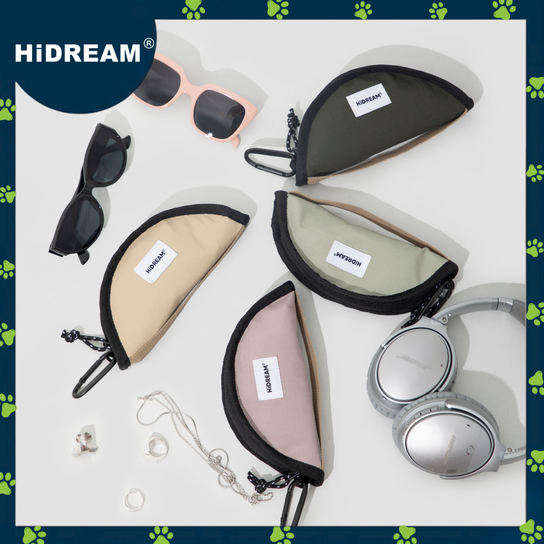 HiDREAM Portable Folding Pet Bowl Brown (nylon)