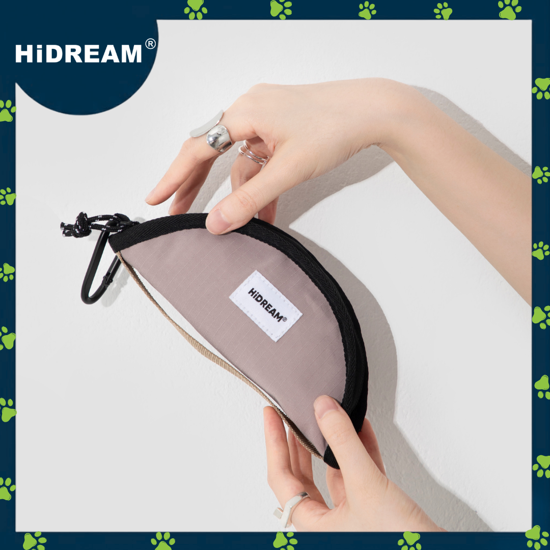 HiDREAM Portable Folding Pet Bowl (nylon)