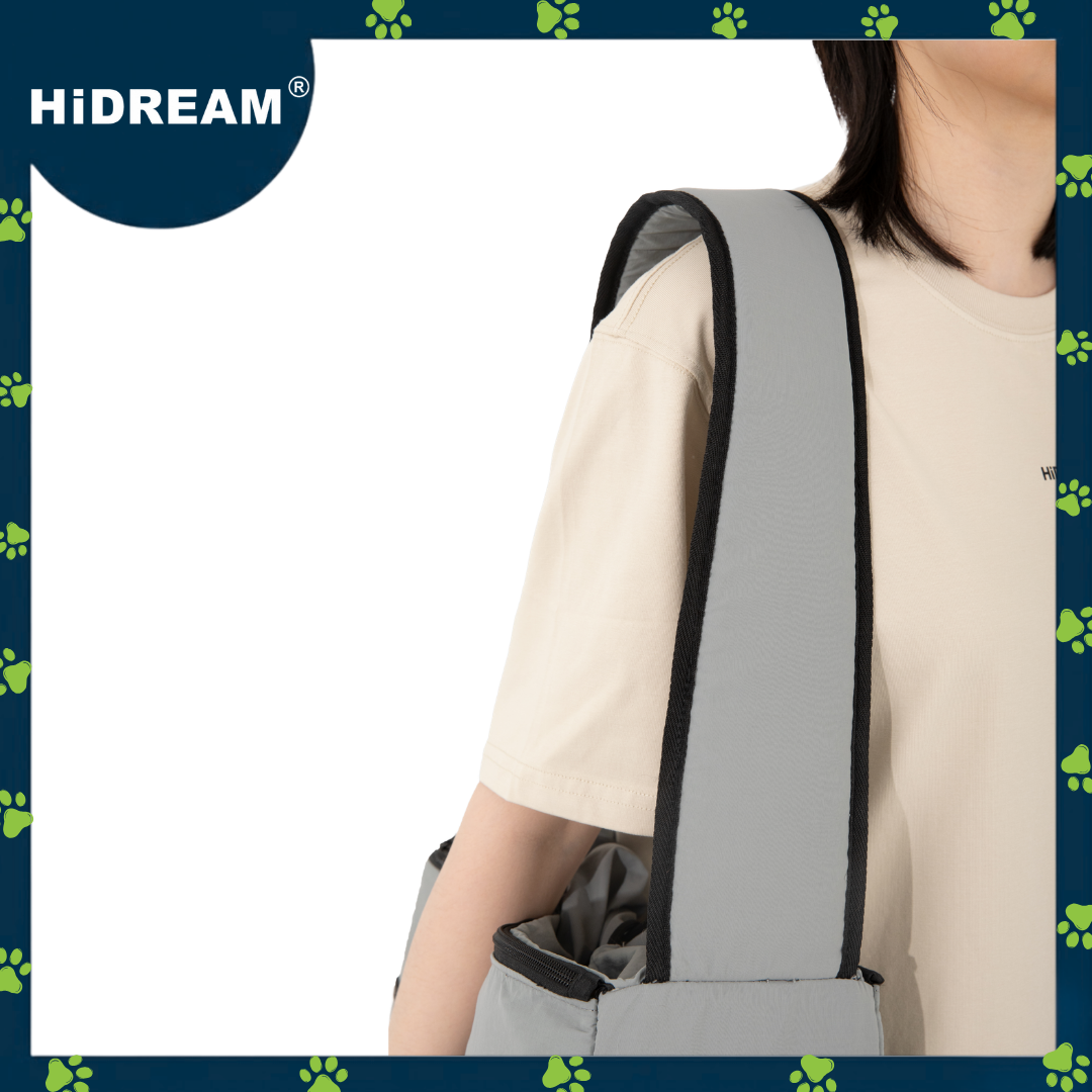 HiDREAM "Mountain Series" Pet Crossbody Bag (Grey)