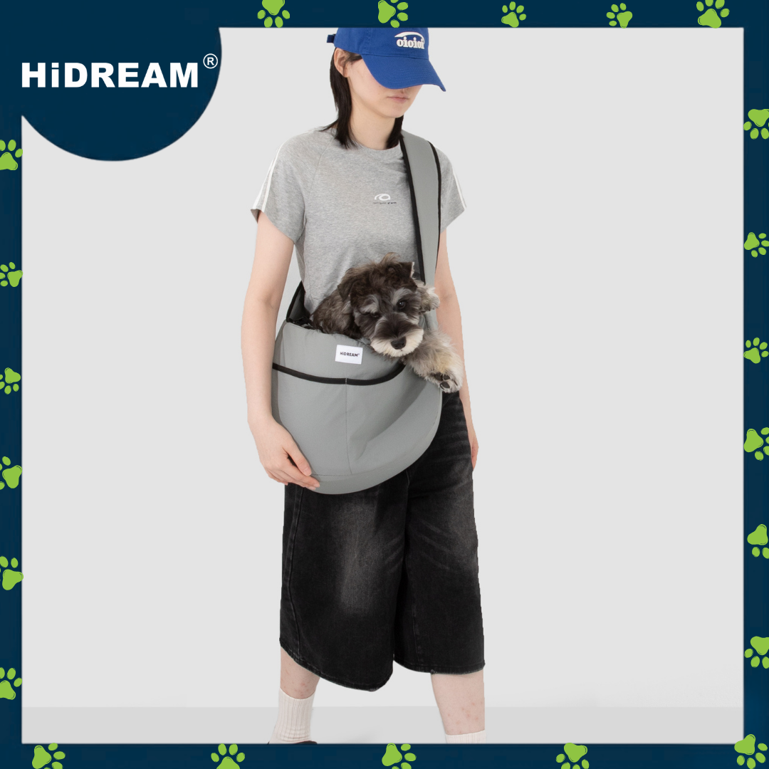 HiDREAM "Mountain Series" Pet Crossbody Bag (Grey)
