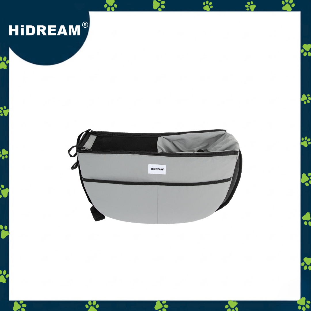 HiDREAM "Mountain Series" Pet Crossbody Bag (Grey)