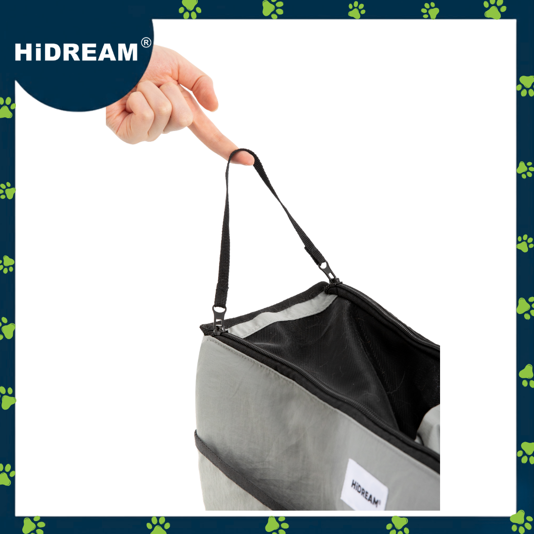 HiDREAM "Mountain Series" Pet Crossbody Bag (Grey)