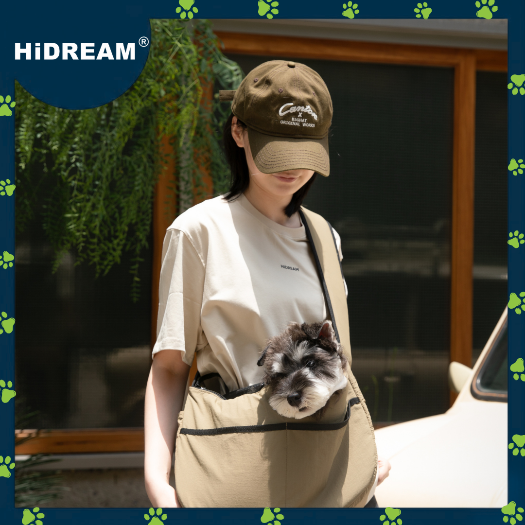 HiDREAM "Mountain Series" Pet Crossbody Bag (Brown)