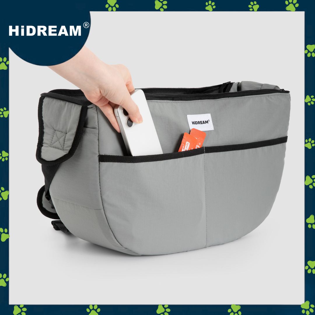 HiDREAM "Mountain Series" Pet Crossbody Bag (Brown)