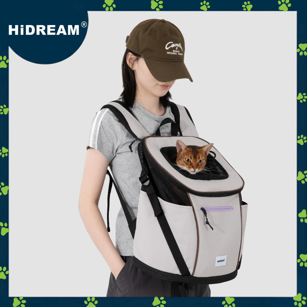 HiDREAM "Go freely" Pet Front Hugging Tote Backpack