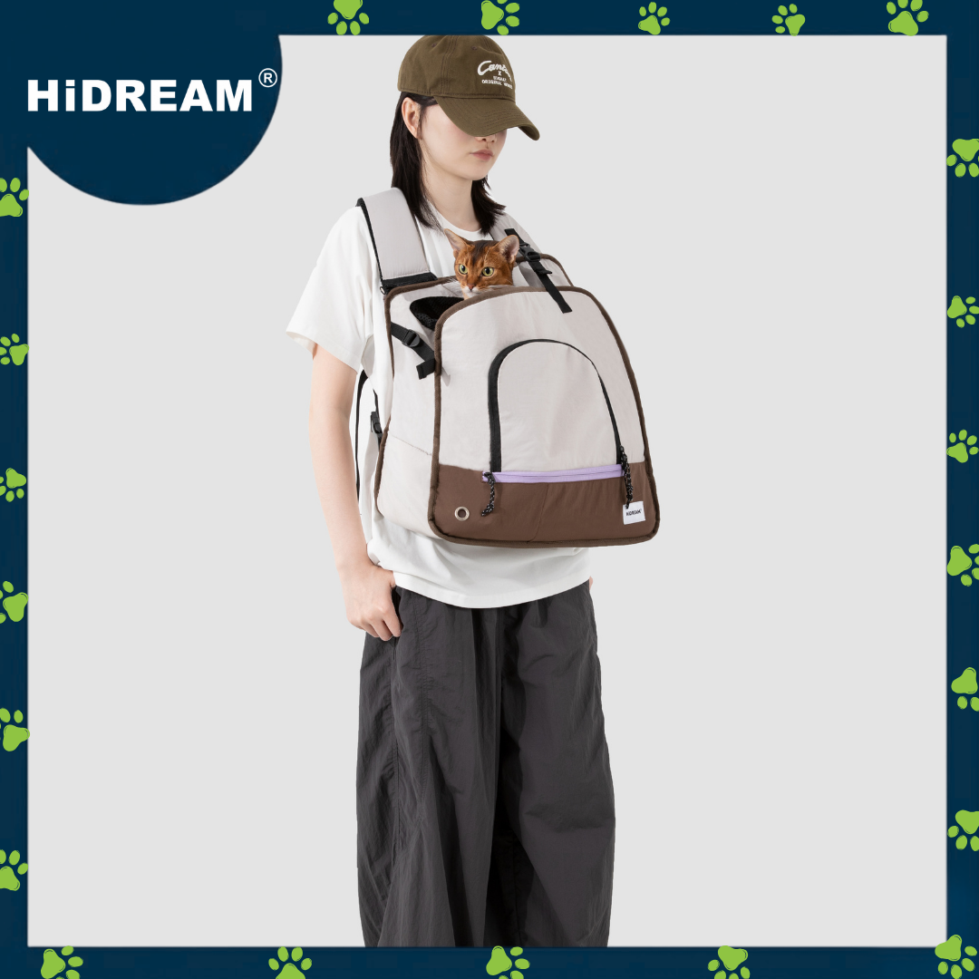 HiDREAM "Go freely" Pet Front Hugging Backpack (crossbody available)