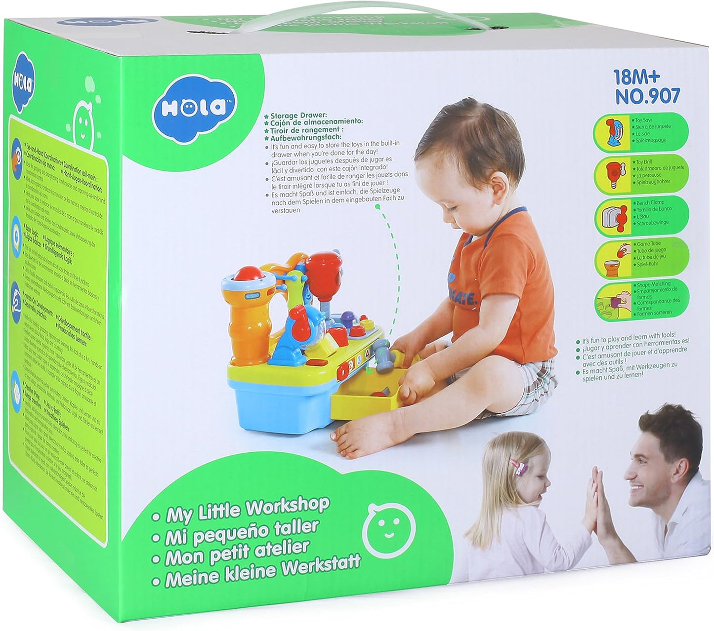 Hola My Little Workshop with Music/Tools/Blocks