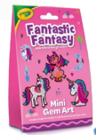Hunter Crayola Themes Mini Gem Art