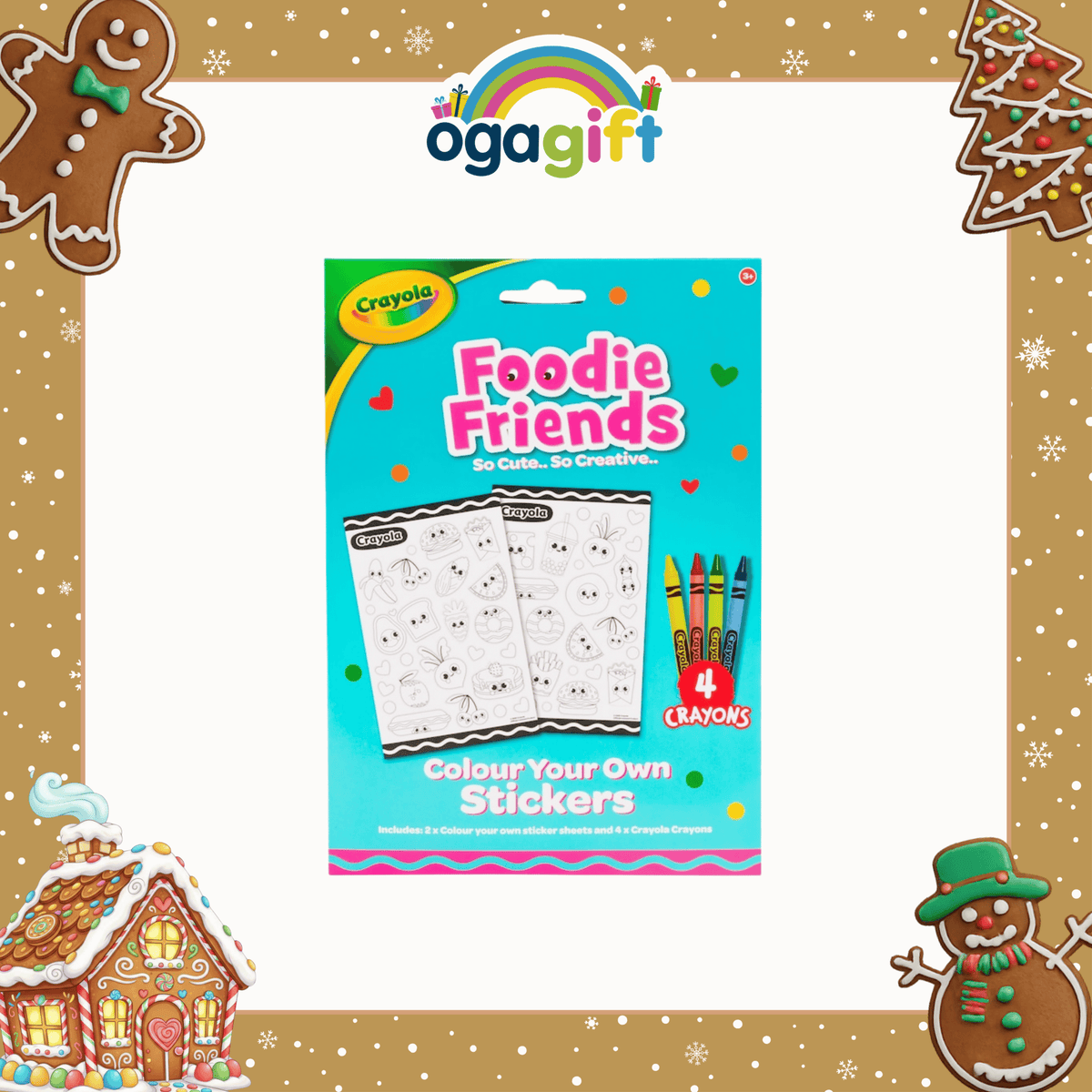 OGAGIFT BUNDLE CRAYOLA BUNDLE STICKER CRANOV022+VELVET CRANOV023+SCRATCH CRANOV003+ACTIVITY BOOKS CRANOV008+009+010