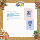 OGAGIFT BUNDLE STITCH BUNDLE A5 BOOK IG3097 + PENCIL IG3092 + GEL PEN IG3094