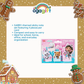 OGAGIFT BUNDLE GABBYS BUNDLE SKETCHBOOK IG5961 + 6 COLOR PEN IG5647 + STICKY NOTES IG5284 + SCISSORS IG5967