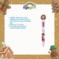 OGAGIFT BUNDLE GABBYS BUNDLE SKETCHBOOK IG5961 + 6 COLOR PEN IG5647 + STICKY NOTES IG5284 + SCISSORS IG5967