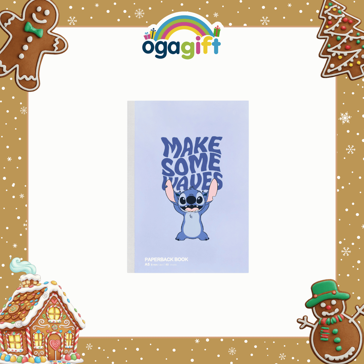 OGAGIFT BUNDLE STITCH BUNDLE MARKER PEN IG3099 + A5 BOOK IG3097 + PENSIL SET IG3092 + GEL PEN IG3094