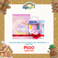 OGAGIFT BUNDLE KAWAII BUNDLE UNICORN SQUISHY DOLL IG2086 + SKETCHBOOK IG1933 + 6COLOR PEN IG5053