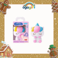 OGAGIFT BUNDLE KAWAII BUNDLE UNICORN SQUISHY DOLL IG2086 + SKETCHBOOK IG1933 + 6COLOR PEN IG5053