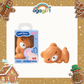 OGAGIFT BUNDLE KAWAII BUNDLE BEAR SQUISHY DOLL IG2137 + SKETCHBOOK IG1933 + 6COLOR PEN IG5053