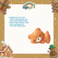 OGAGIFT BUNDLE KAWAII BUNDLE BEAR SQUISHY DOLL IG2137 + SKETCHBOOK IG1933 + 6COLOR PEN IG5053