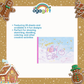 OGAGIFT BUNDLE KAWAII BUNDLE DOG SQUISHY DOLL IG2137 + SKETCHBOOK IG1933 + 6COLOR PEN IG5053