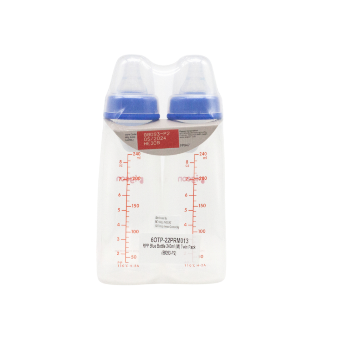 Kidshits ABC Fun Hit Pad + Pigeon RPP Blue Bottle 240ml Twinpack