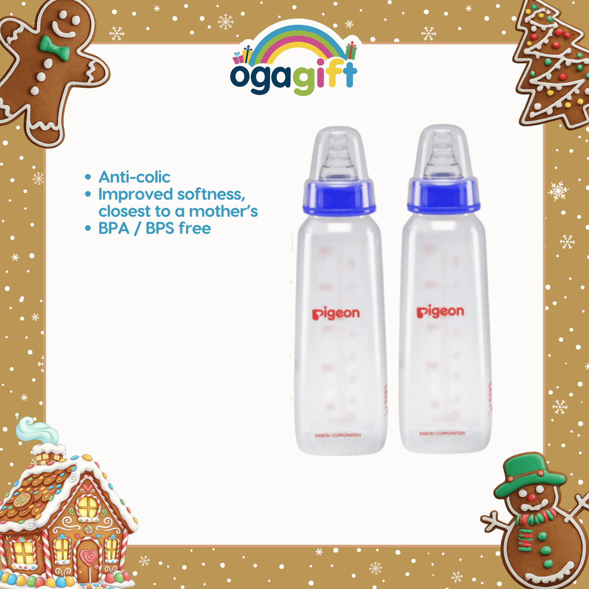 Kidshits My Super Farm Hit Pad + Pigeon RPP Blue Bottle 240ml Twinpack