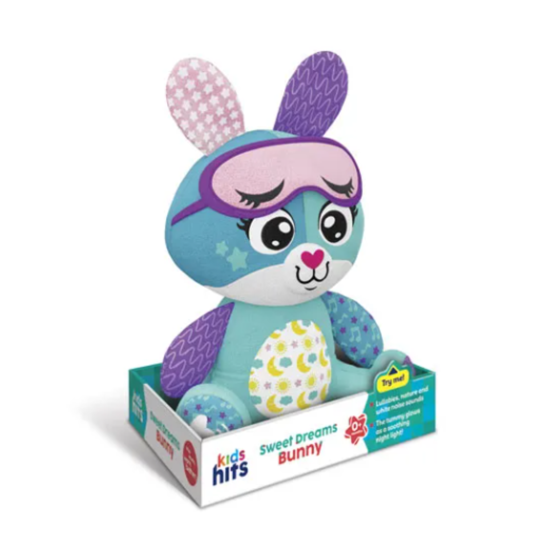 Kidshits Sweet Dreams Bunny + Pigeon Hand and Mouth Tissue 60's + 70's Pure Water Wipes Flip Top