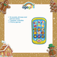 Kidshit Light-Up Farm Smart Phone + Pigeon RPP Red Bottle 120ml S