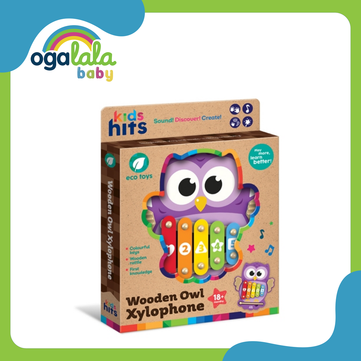 Kids Hits Wooden owl