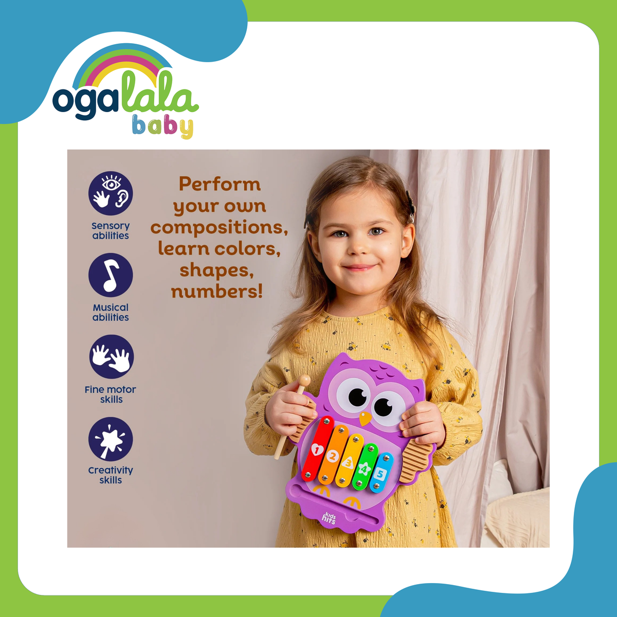 Kids Hits Wooden owl