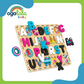 Kids Hits Wooden ABC Sorting Board