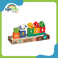 Kids Hits Wooden Stack and Go Train
