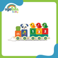 Kids Hits Wooden Stack and Go Train