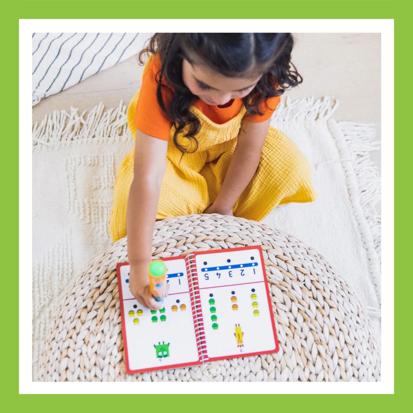 LEARNING RESOURCES HOT DOTS NUMBERBLOCKS ACTIVITY BOOK 1-10
