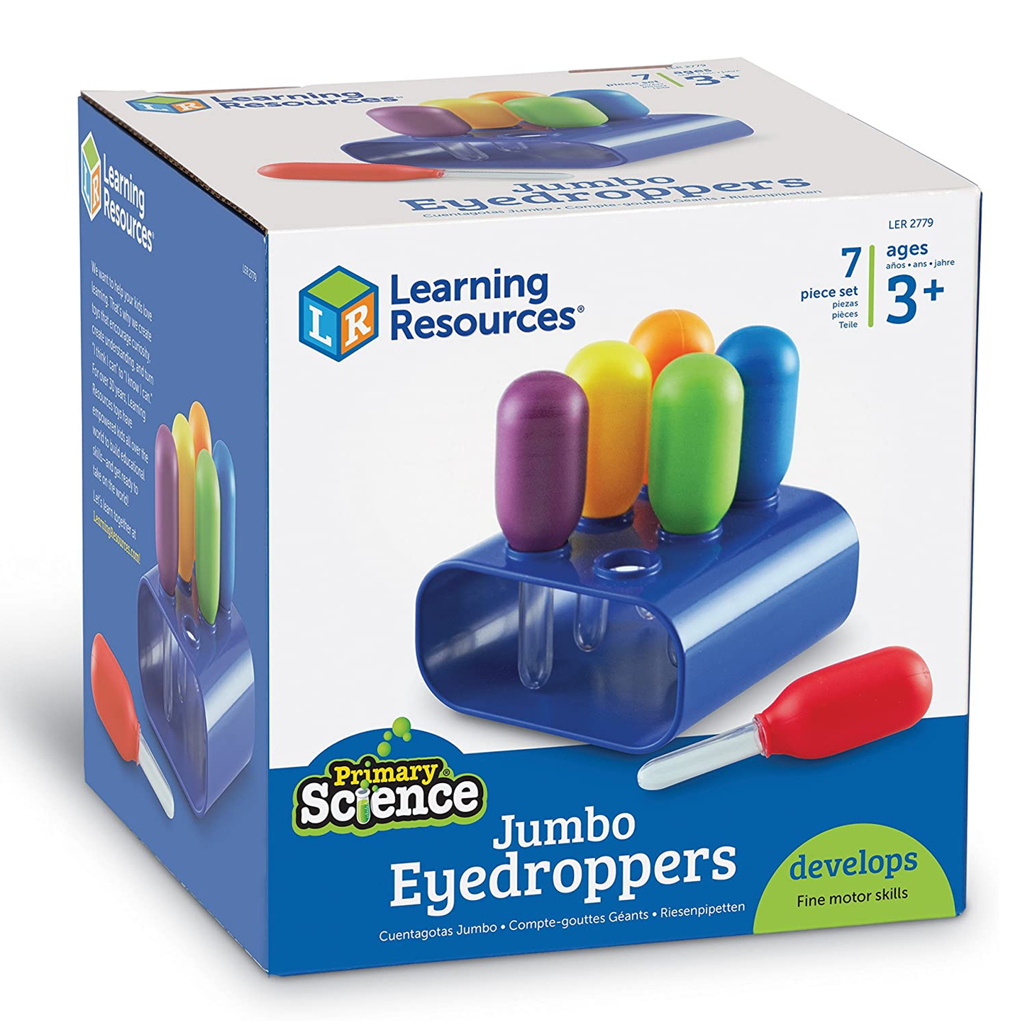 Primary Science®Jumbo Eyedroppers with Stand