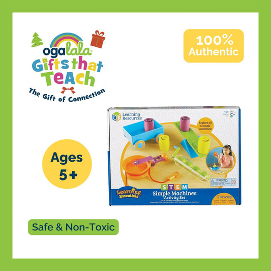 LEARNING RESOURCES SIMPLE MACHINES STEM ACTIVITY SET