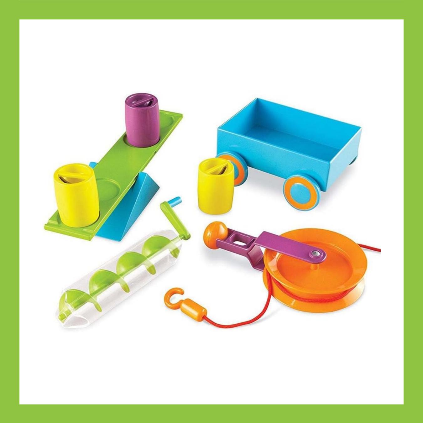 LEARNING RESOURCES SIMPLE MACHINES STEM ACTIVITY SET