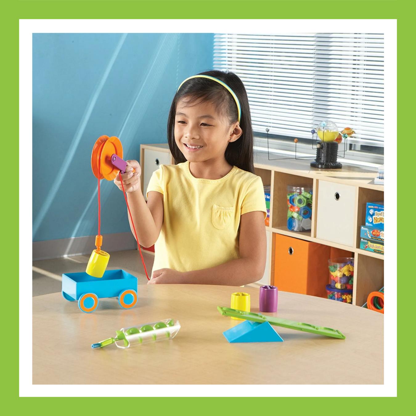 LEARNING RESOURCES SIMPLE MACHINES STEM ACTIVITY SET