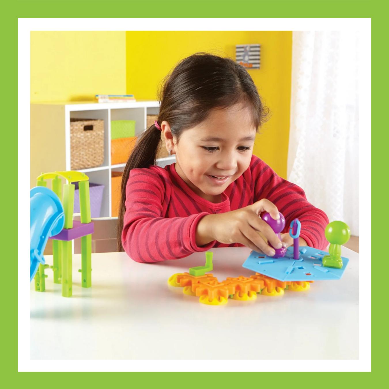 LEARNING RESOURCES PLAYGROUND ENGINEERING & DESIGN BLDG SET